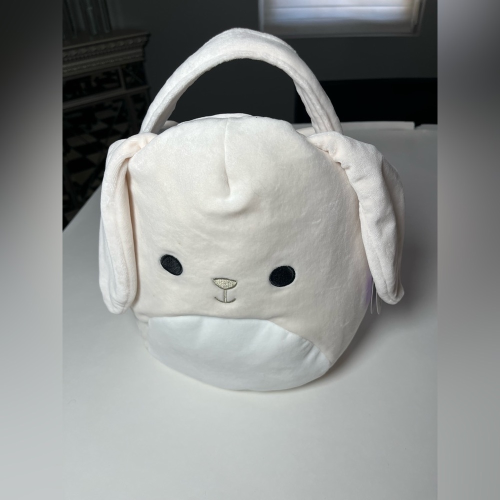 NWT squishmallow Easter basket. Valentina is a super cute bunny! - Picture 4 of 12